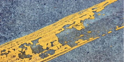 Aged and Damaged Road Markings